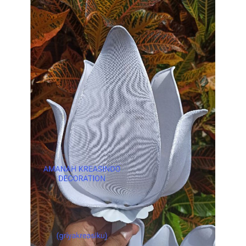 KAP LAMPU BUNGA KUNCUP MAWAR