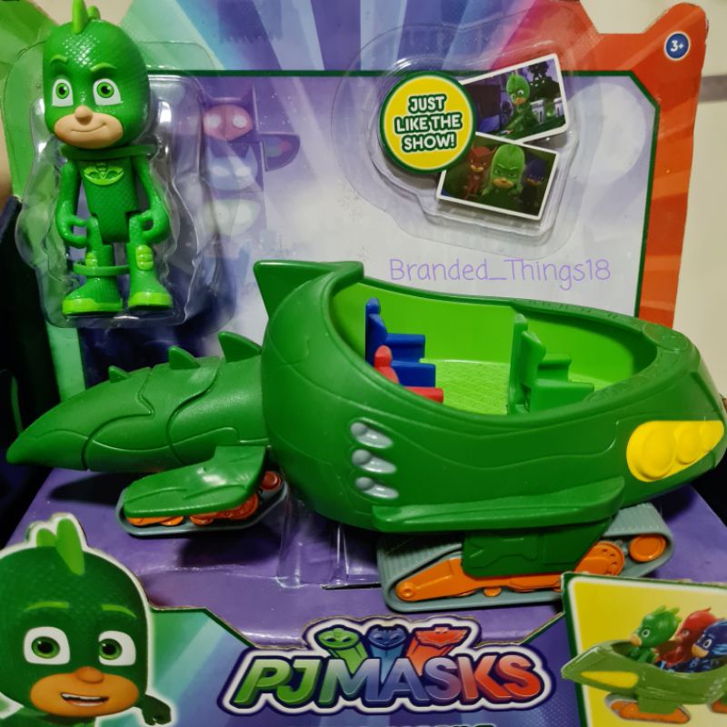 Toys4Us - Gekko Mobile PjMasks Figure Vehicle Assistant Geko Pj Masks Ship Reptile Reptil PjMask Pj 