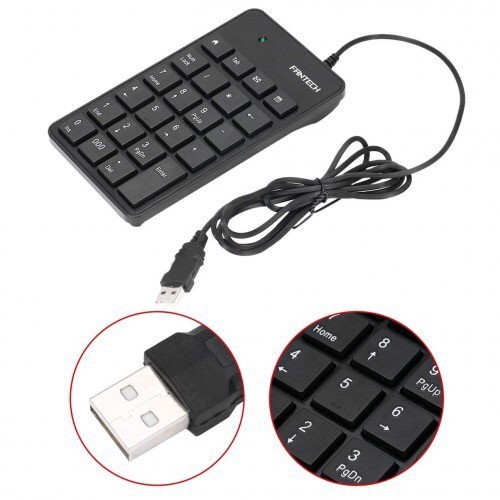 FANTECH FTK-801 FTK801 Numeric Keypad- Keyboard Angka