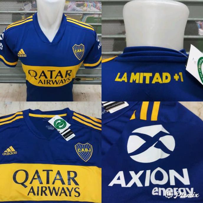 JERSEY BOLA BOCA JUNIOR HOME 2020/2021 GRADE ORI