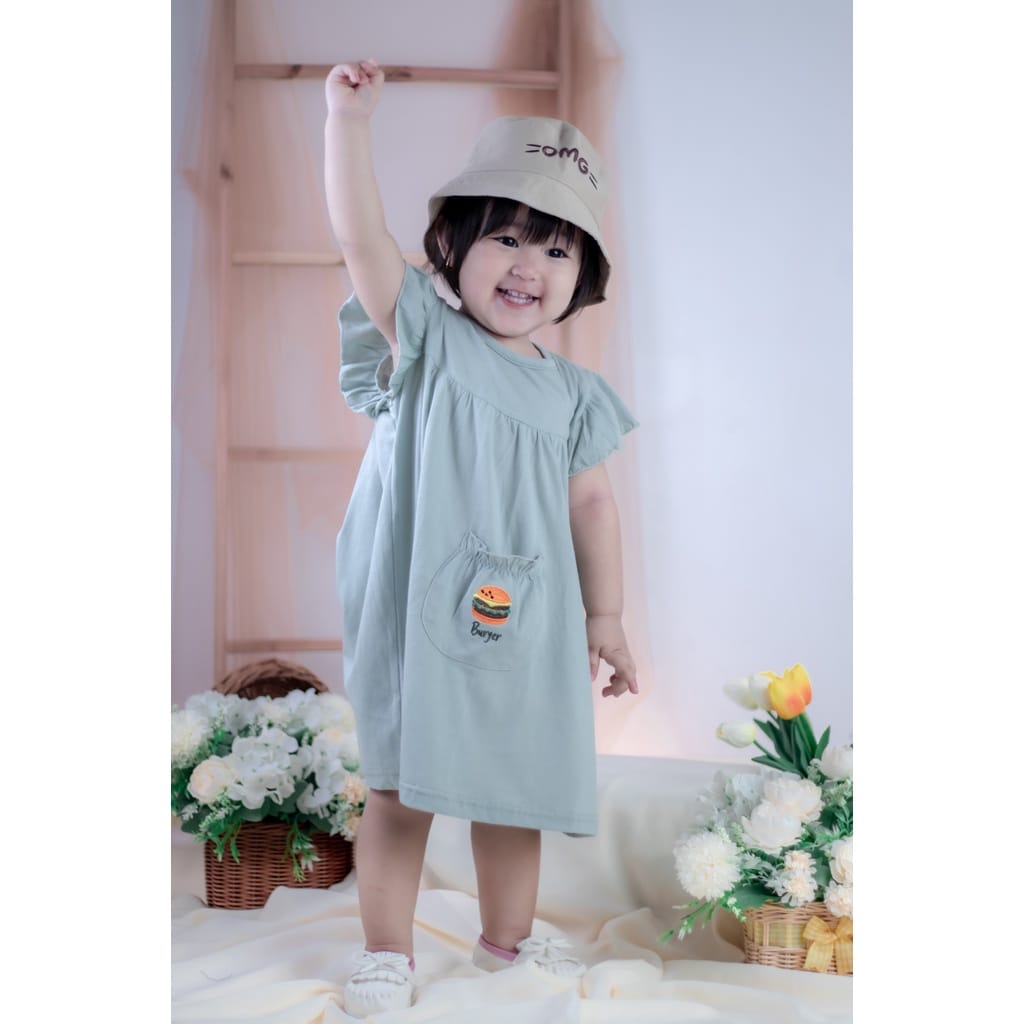 MOIRA RAYA DRESS ANAK PEREMPUAN DRESS ANAK 1-5 tahun CBC