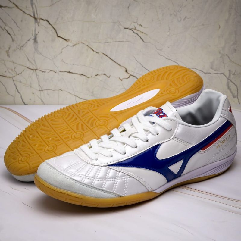 Sepatu Futsal Mizuno Morelia Sala IN white