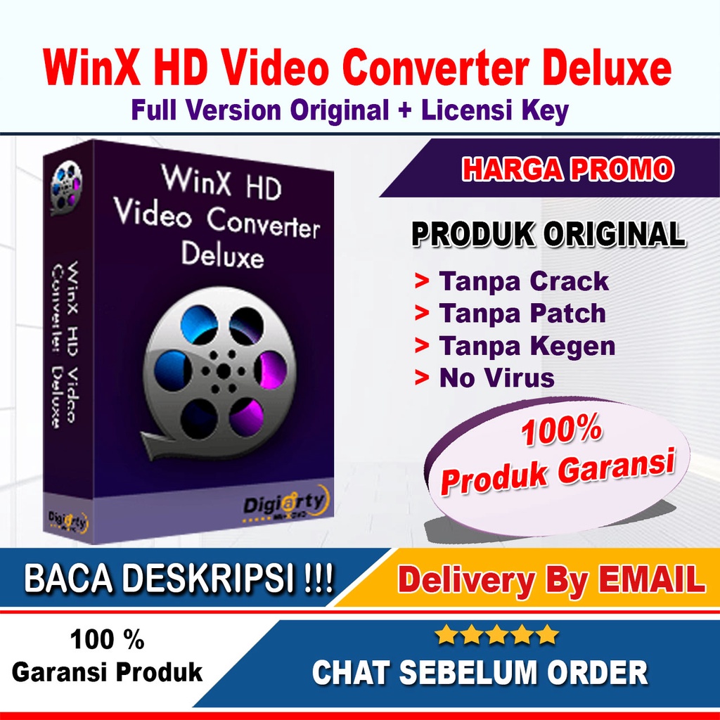 WinX HD Video Converter Deluxe V5.9 + Lisensi Key Full Version