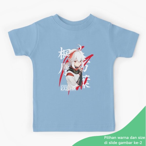 Kaos Anak Genshin Impact - Kaedehara Kazuha