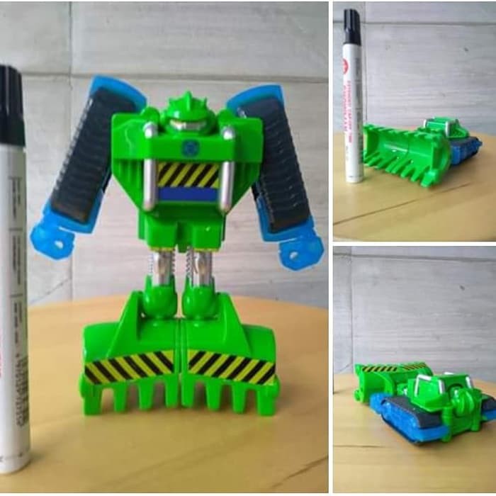 mainan action figure transformers rescue bots boulder bisa transform  ER-1561