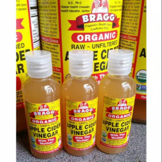 [TERMURAH] Cuka Apel Bragg Apple Cider Vinegar Share Murni / Toner