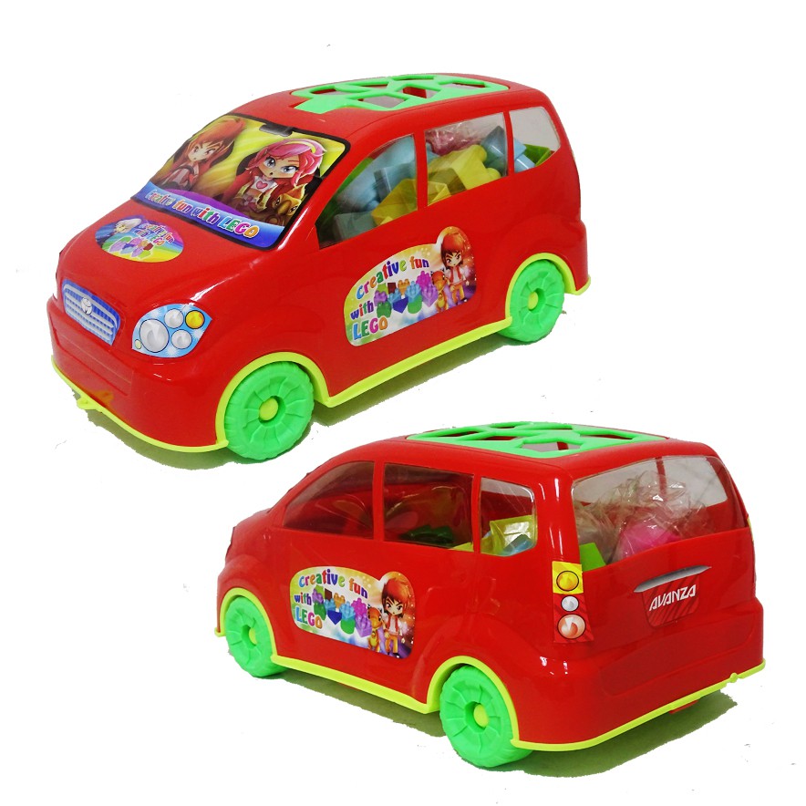 Sekawantoys Mainan Anak Block Kreative Mobil CRV AVANZA TERMURAH!! (SKW.201A + SKW.203)