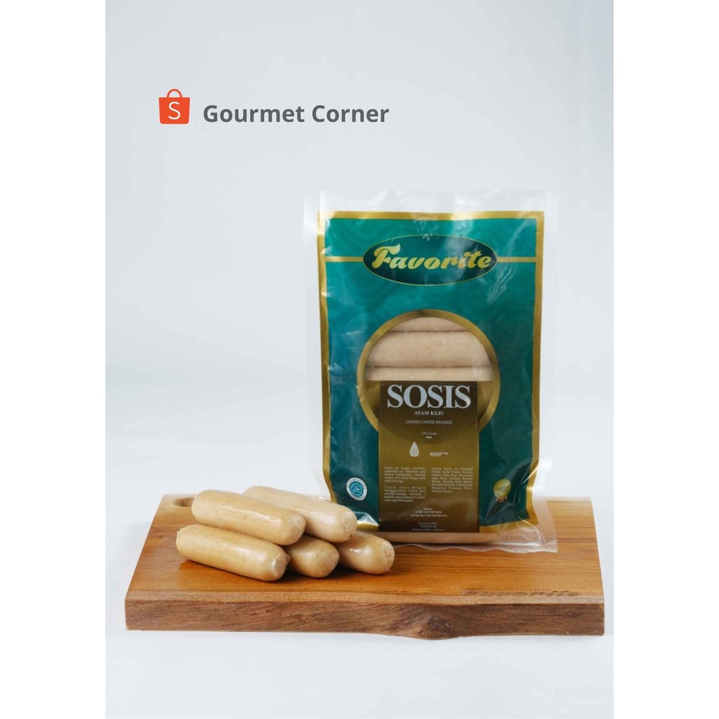 

CHEESE CHICKEN PREMIUM SAUSAGE [SOSIS AYAM KEJU] by Favorite