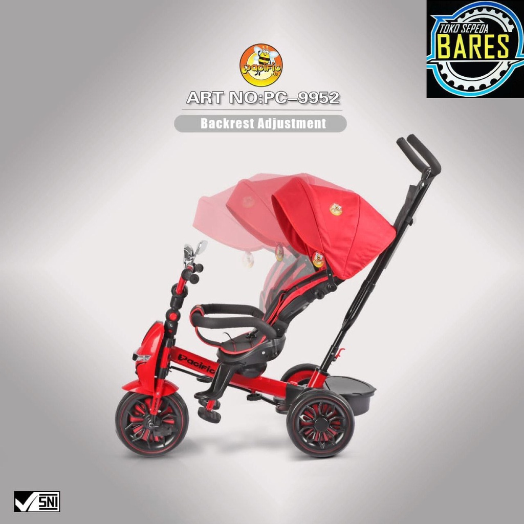 Sepeda Roda Tiga Anak Pacific JR PC-9952 / Tricycle