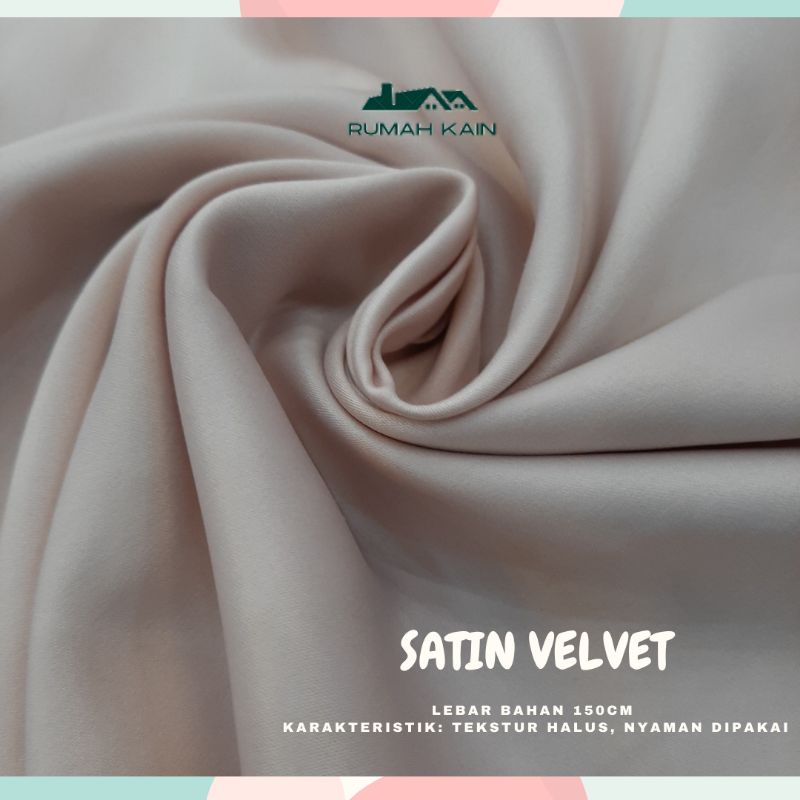 MURAH HEMAT Kain Satin Velvet/ Velvet/ Kain Satin/ Silk/ Glossy