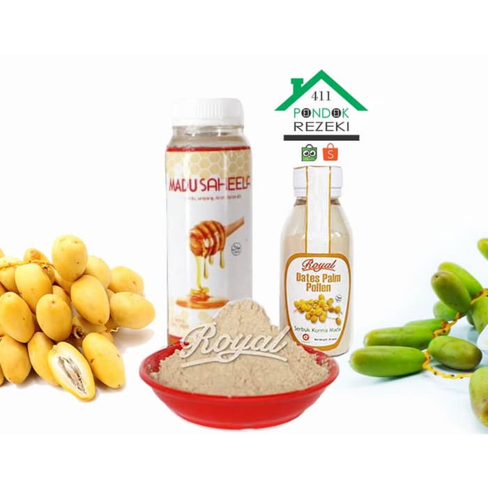 

Paket Promil - Serbuk Kurma Muda 60 gr & Madu Murni 360 gr - MMD1265