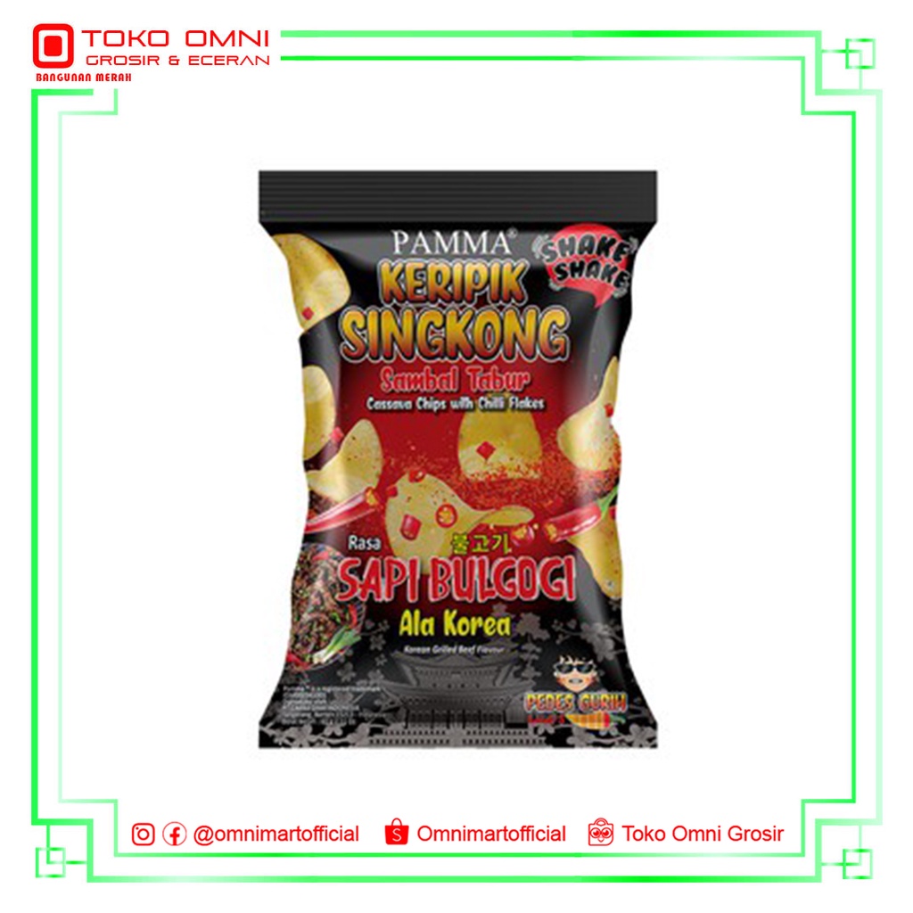 

KERIPIK SINGKONG SAPI BULGOGI 60g