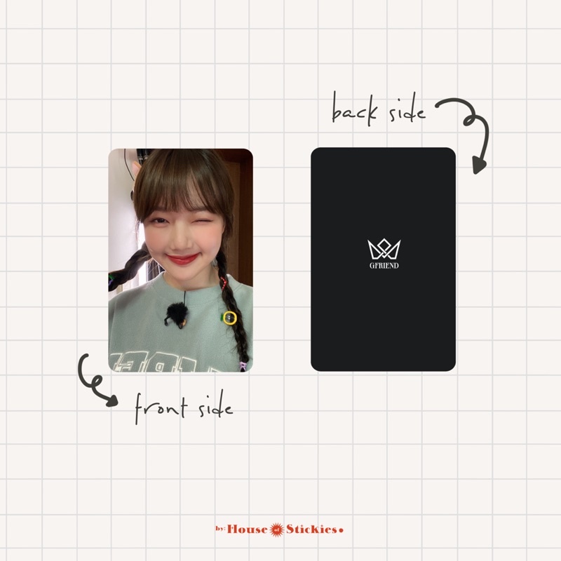 Gfriend Unofficial Photocard (Gf Selca Ed.)