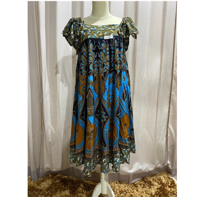 Daster Klok 17 Pundak Tali Serut HAP termurah  , Daster Serut Tali HAP