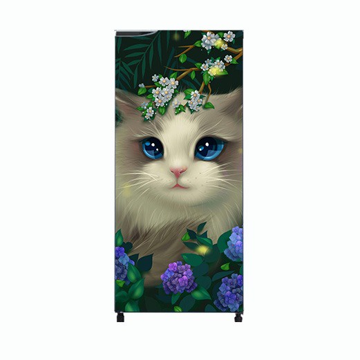 Sticker Kulkas 1 Pintu Motif Ragdoll Cat