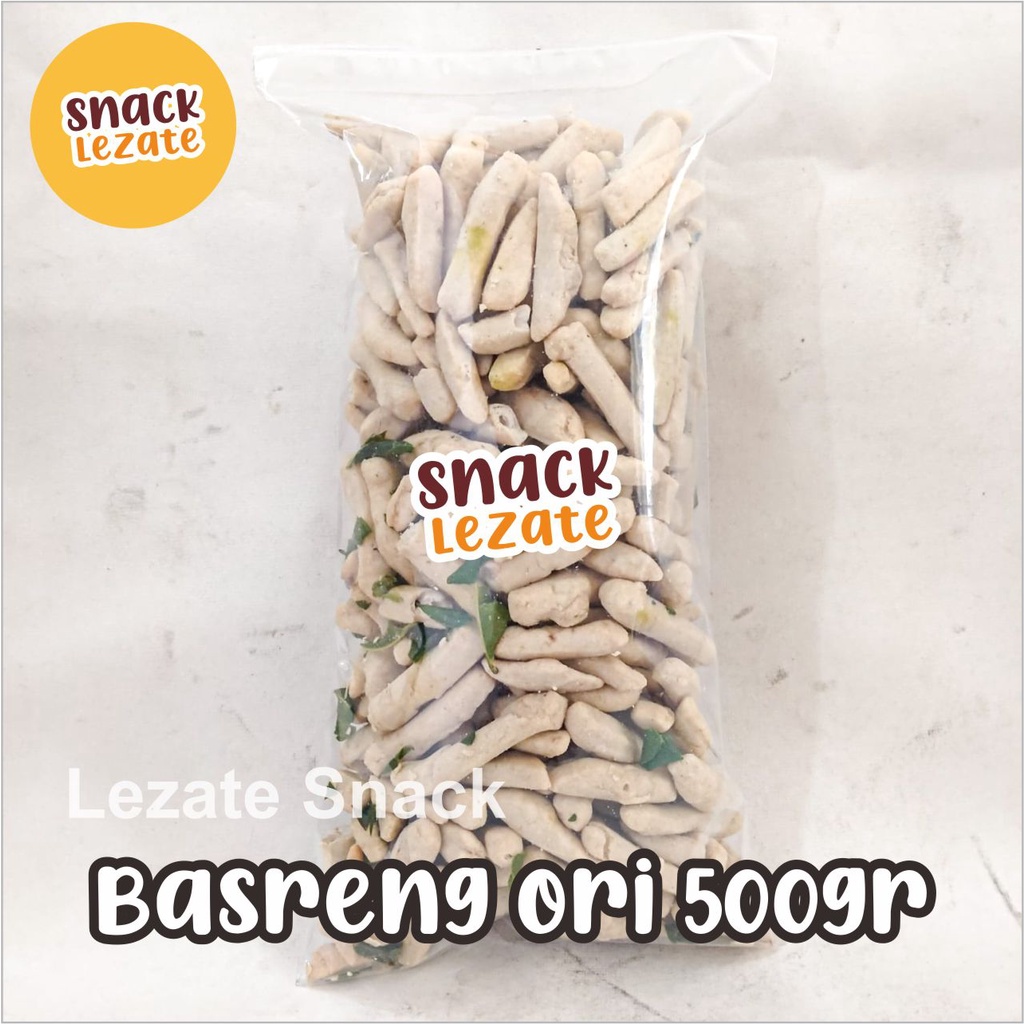 

Basreng Stik 500gr Original Basreng Daun Jeruk Gurih Asin / Basreng Kiloan Daun Jeruk / Basreng Bandung Snack Murah