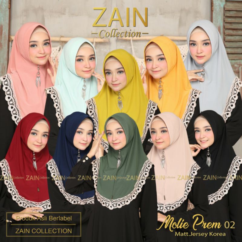 Jilbab Renda ORI ZAIN
