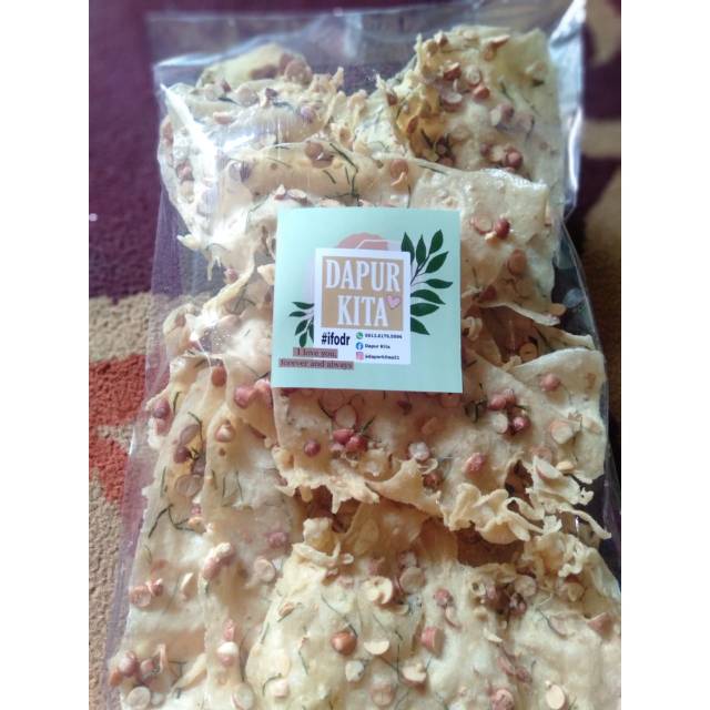 

peyek renyah "Dapur Kita