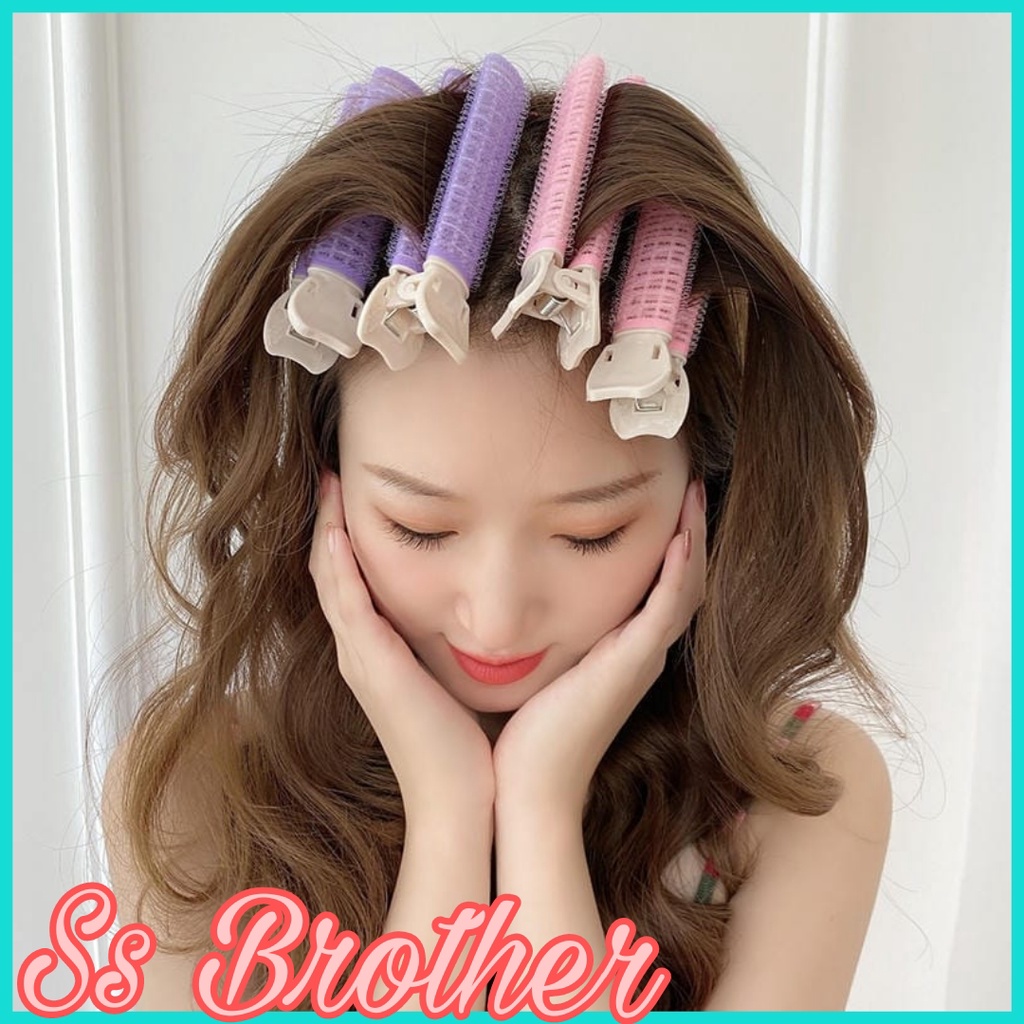 Roll Rambut Penjepit Poni rambut Korea Lucu Hair Rollers