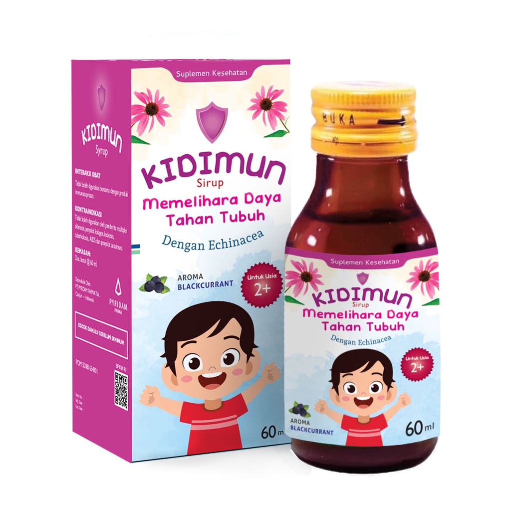 Kidimun Syrup 60 ml - Memelihara Daya Tahan Tubuh