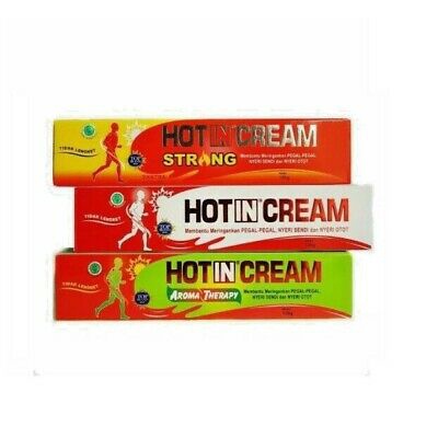 [TUBE] [60GR] [BPOM] HOT IN CREAM TUBE 60g HOTIN ORIGINAL | STRONG | AROMA THERAPHY | KRIM NYERI SENDI | NYERI OTOT_Cerianti