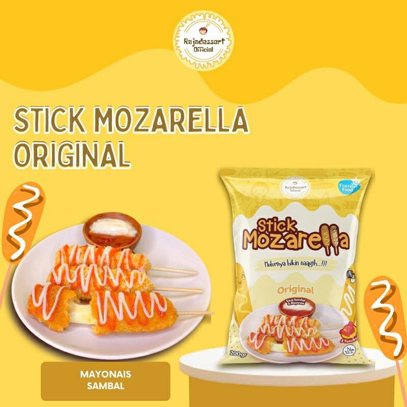 

STICK MOZARELA ORIGINAL / CORNDOG MOZARELA GORENG