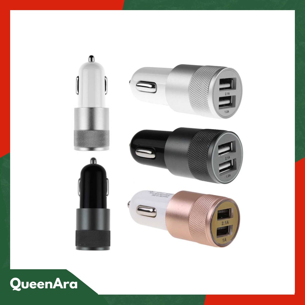 Fashion Dual USB Car Charger 2.1A - FM-00