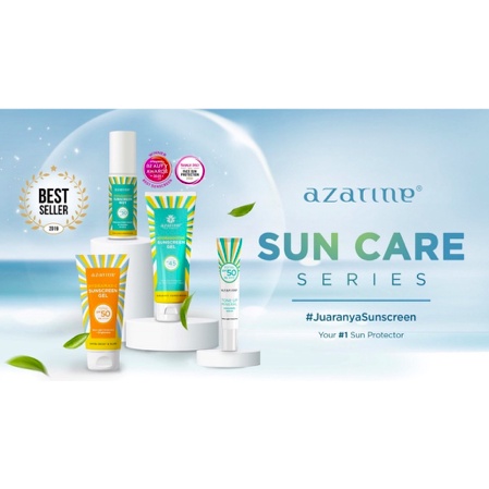 AZARINE Sunscreen | Hydrasoothe Gel SPF45 | Sun UV Hydramax / Mist / Sunshield SPF50