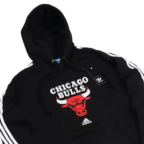 Jaket Sweater Hoodie ADDS X CHICAGO BULLS STRIPE – Black Edition Fashion Trendy Casual Pria Good Bra