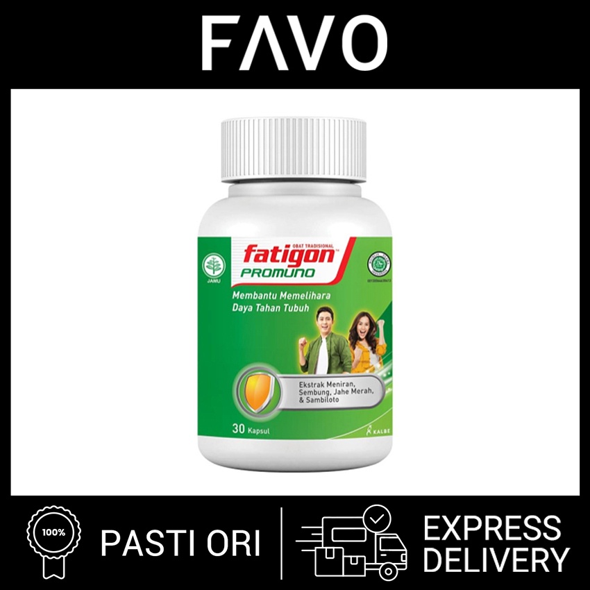 Suplemen Multivitamin - Fatigon Promuno Botol - 30 Kapsul