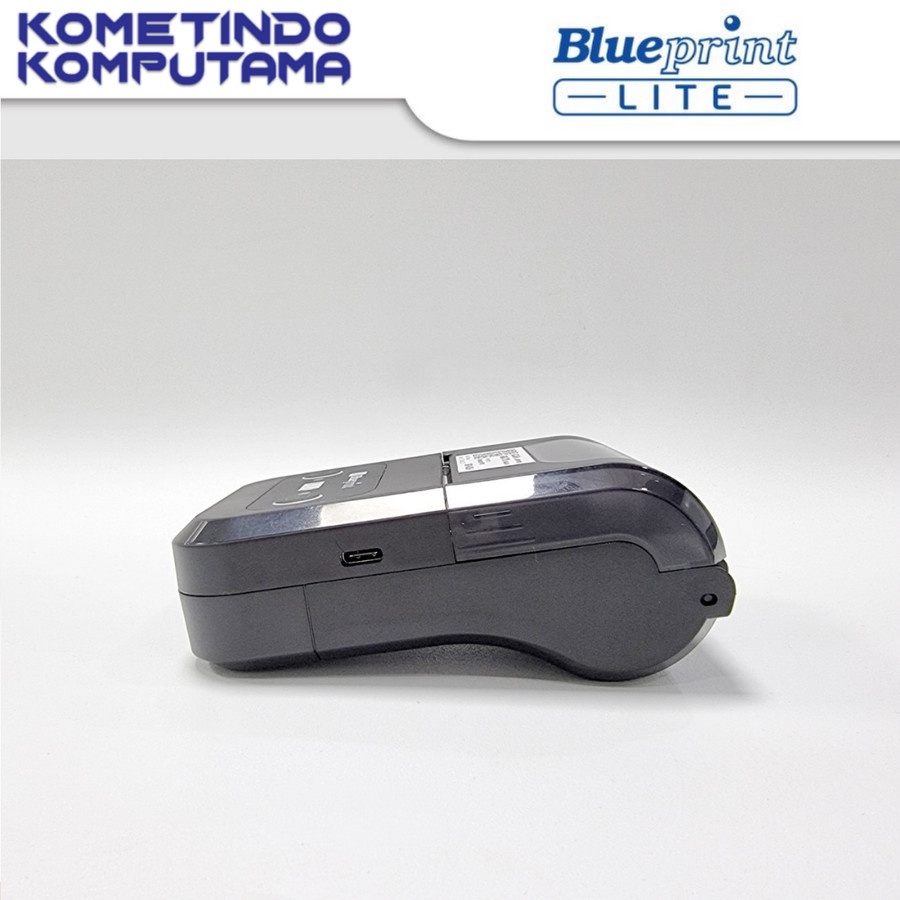 BP-ECO58 Portable Printer Thermal Mini BLUEPRINT USB Bluetooth Baterai 18650 ECO 58