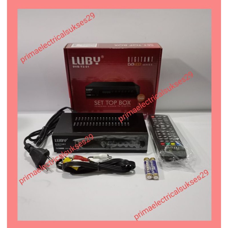 Set Top Box LUBY DVB-T2-01