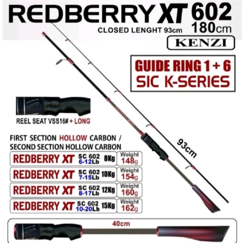 JORAN PANCING KENZI REDBERRY XT 602 CARBON ... ORIGINAL