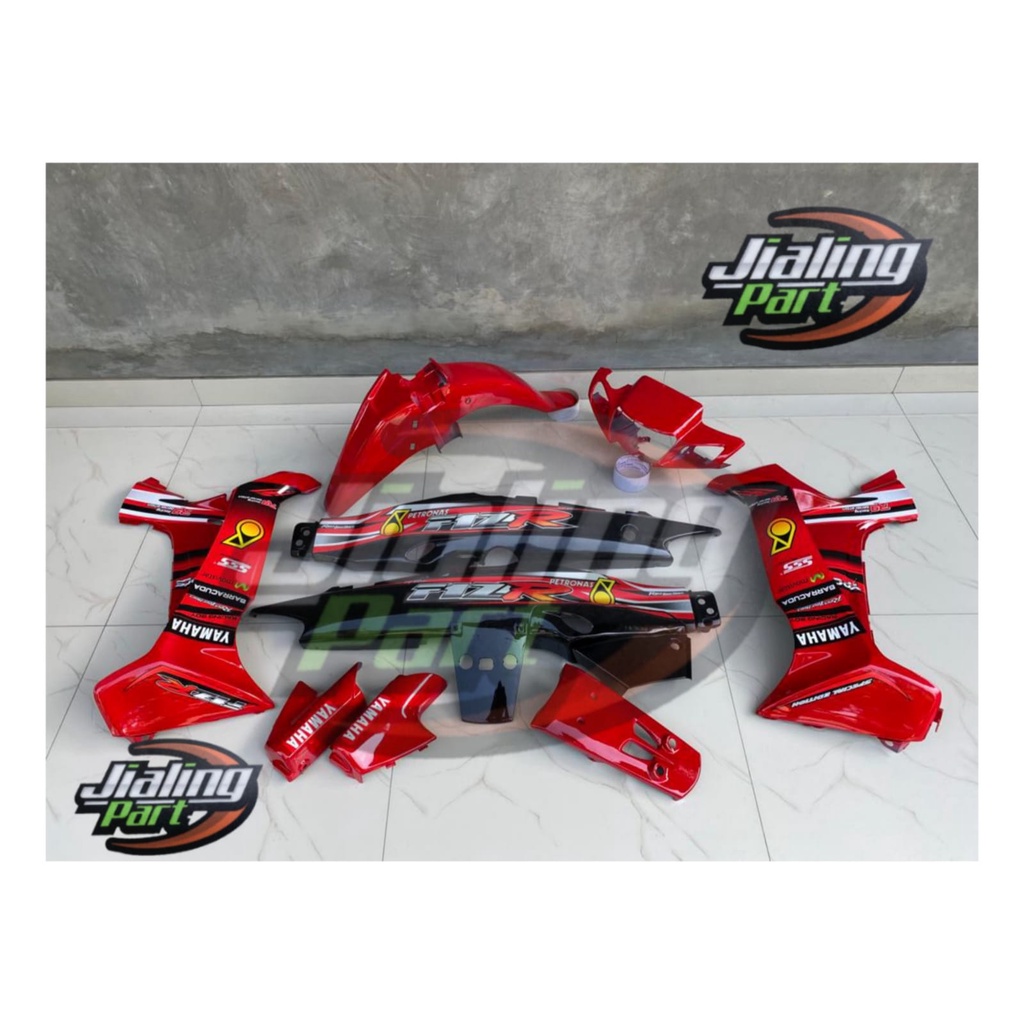 cover body yamaha fiz r petronas merah variasi body halus fiz r petronas merah