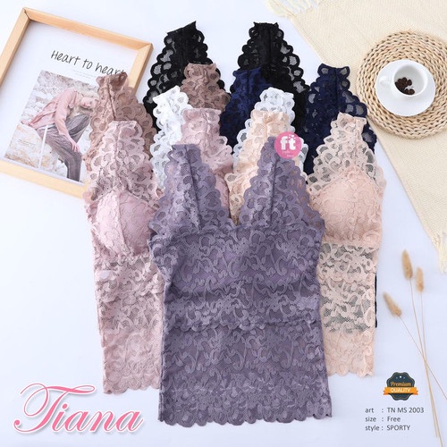 TIANA | Bra Seamless Busa Lepas / BRALETTE RENDA / BRA BUSA RENDA / BH WANITA