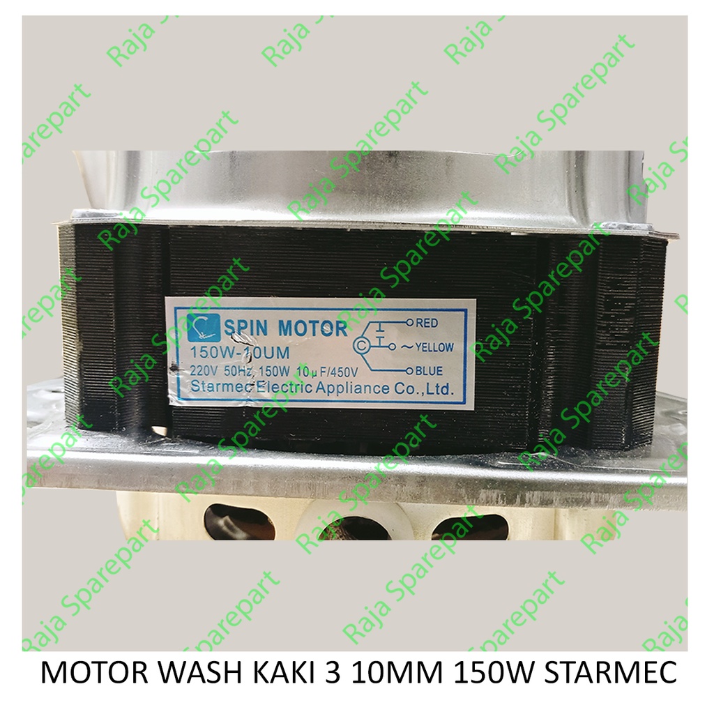 MOTOR WASH KAKI 3 10MM 150W MERK STARMEC