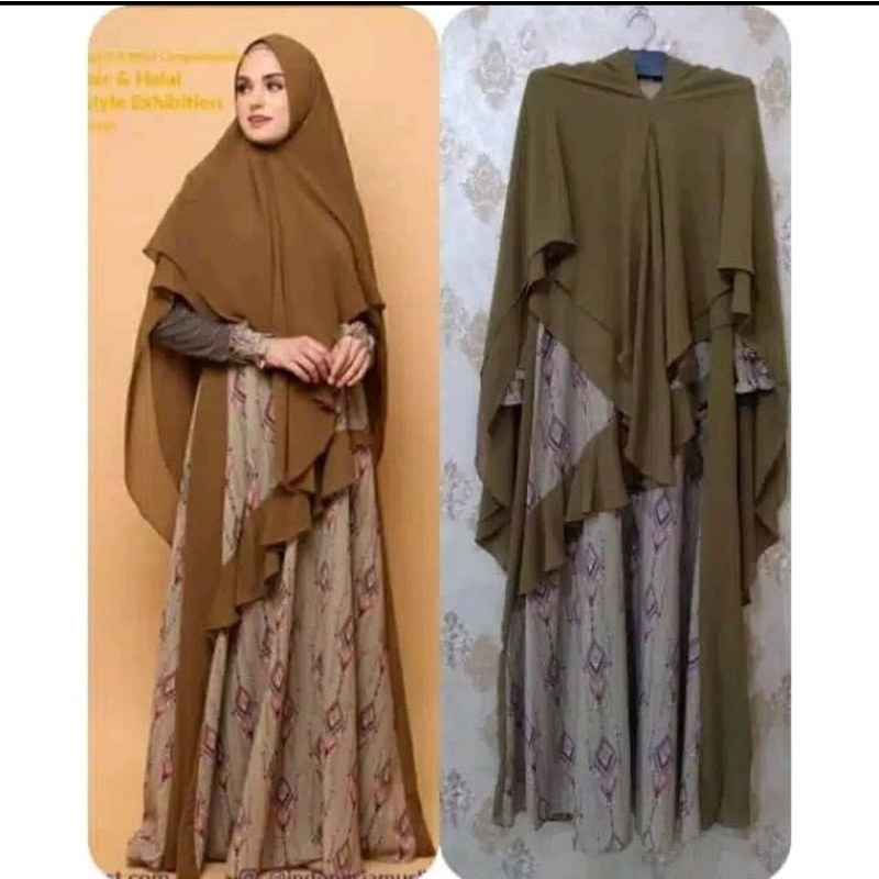 [QNANS OFFICIAL] GAMIS SYARI / DRESS SET PRELOVED "BOHO CHIC" By Qnanz Official