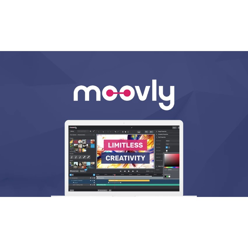 Moovly Pro Online Video Editor Platform Web Based Alternatif Powtoon