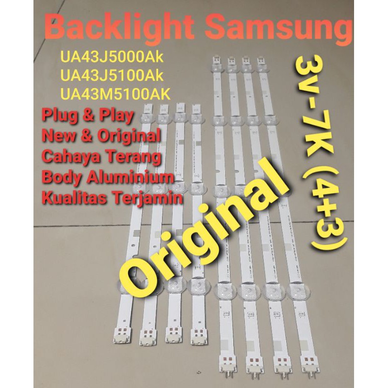 Backlight-BL Samsung UA43M5100Ak-43M5100