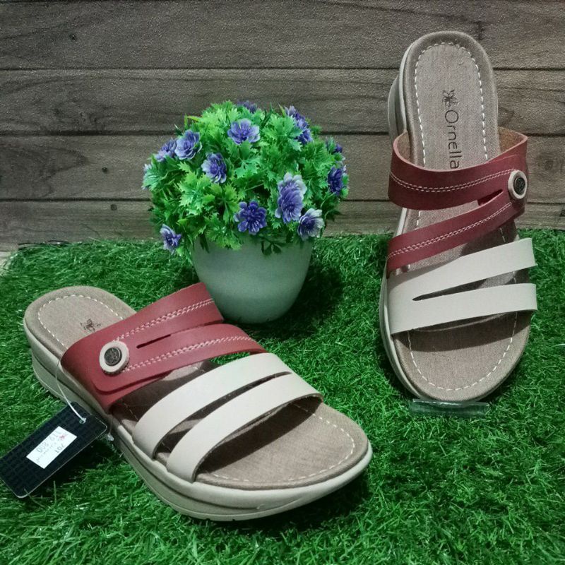 ORNELLA  ORI SANDAL WADGES WANITA