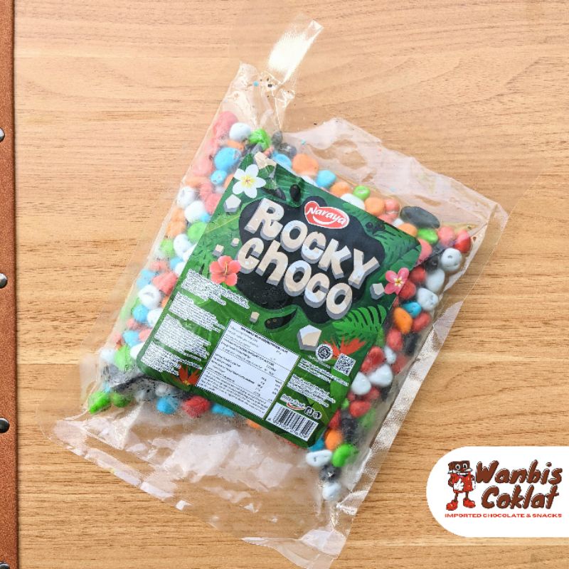 COKLAT KERIKIL/COKLAT BATU NARAYA ROCKY CHOCO IMPORT KEMASAN 500gr