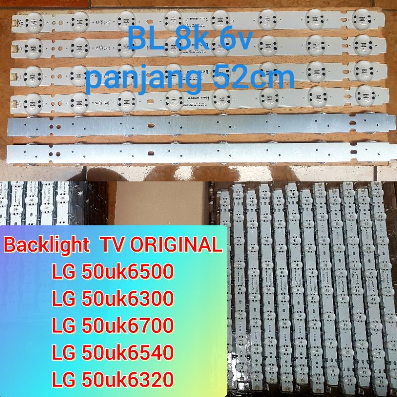 BACKLIGHT TV LG 50UK6300  LAMPU LED LG 50UK6300
