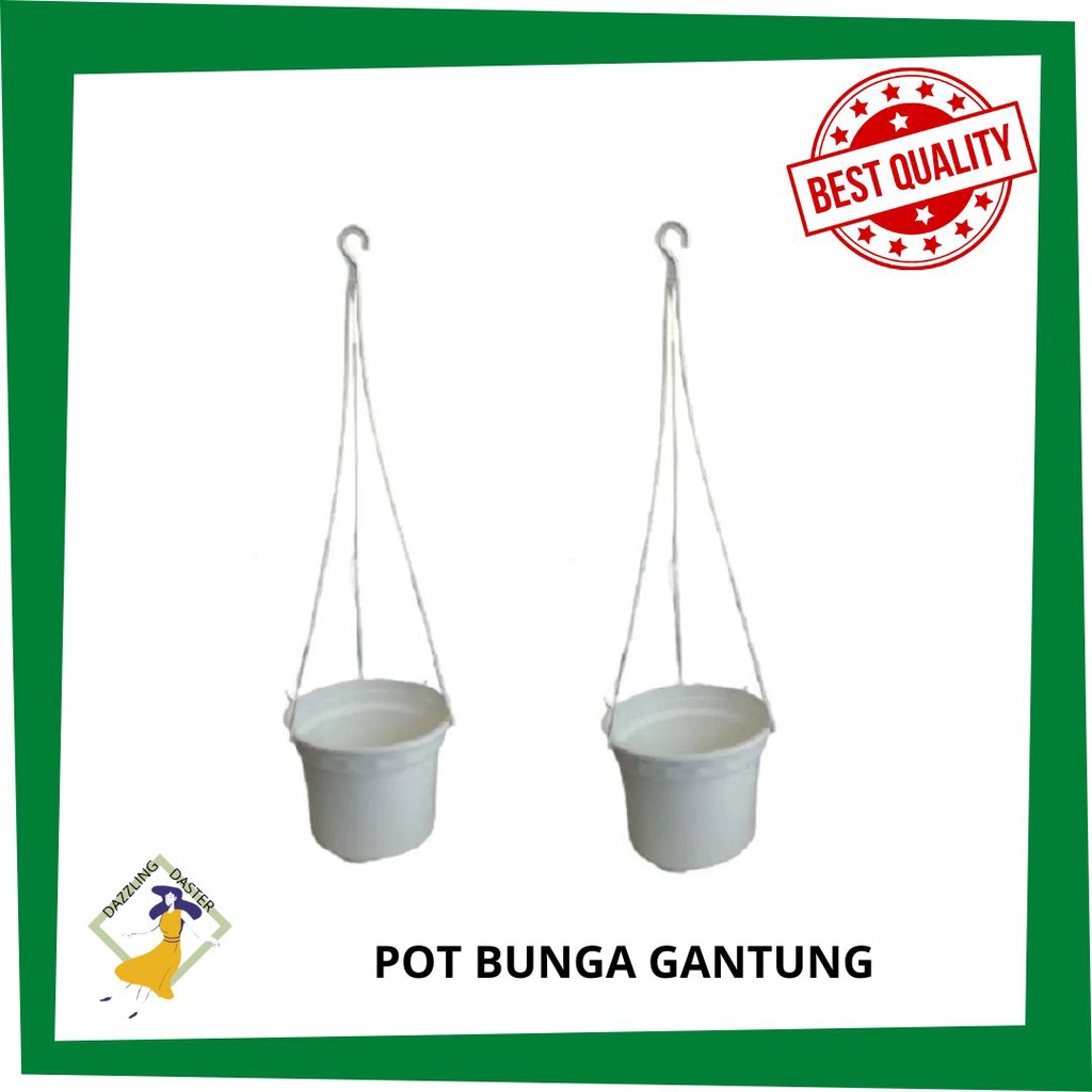POT BUNGA GANTUNG PLASTIK