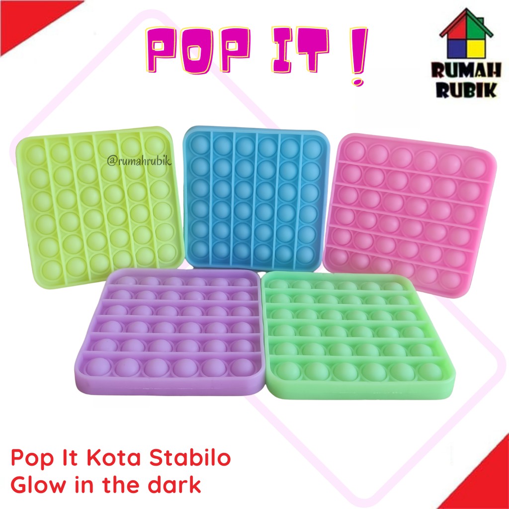 Jual [ KOTAK STABILO - GLOW IN THE DARK 