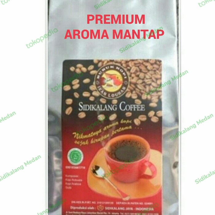 

kopi Sidikalang Aromanya Mantap./Kopi Medan Bubuk Kopi Halus. 500 Grm.