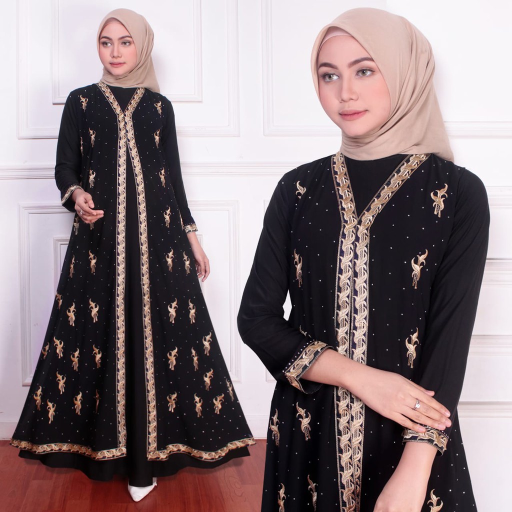 Abaya hitam turkey ori