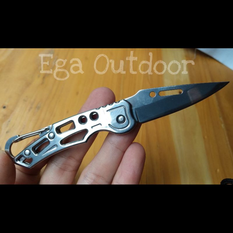 Pisau lipat mini carabiner