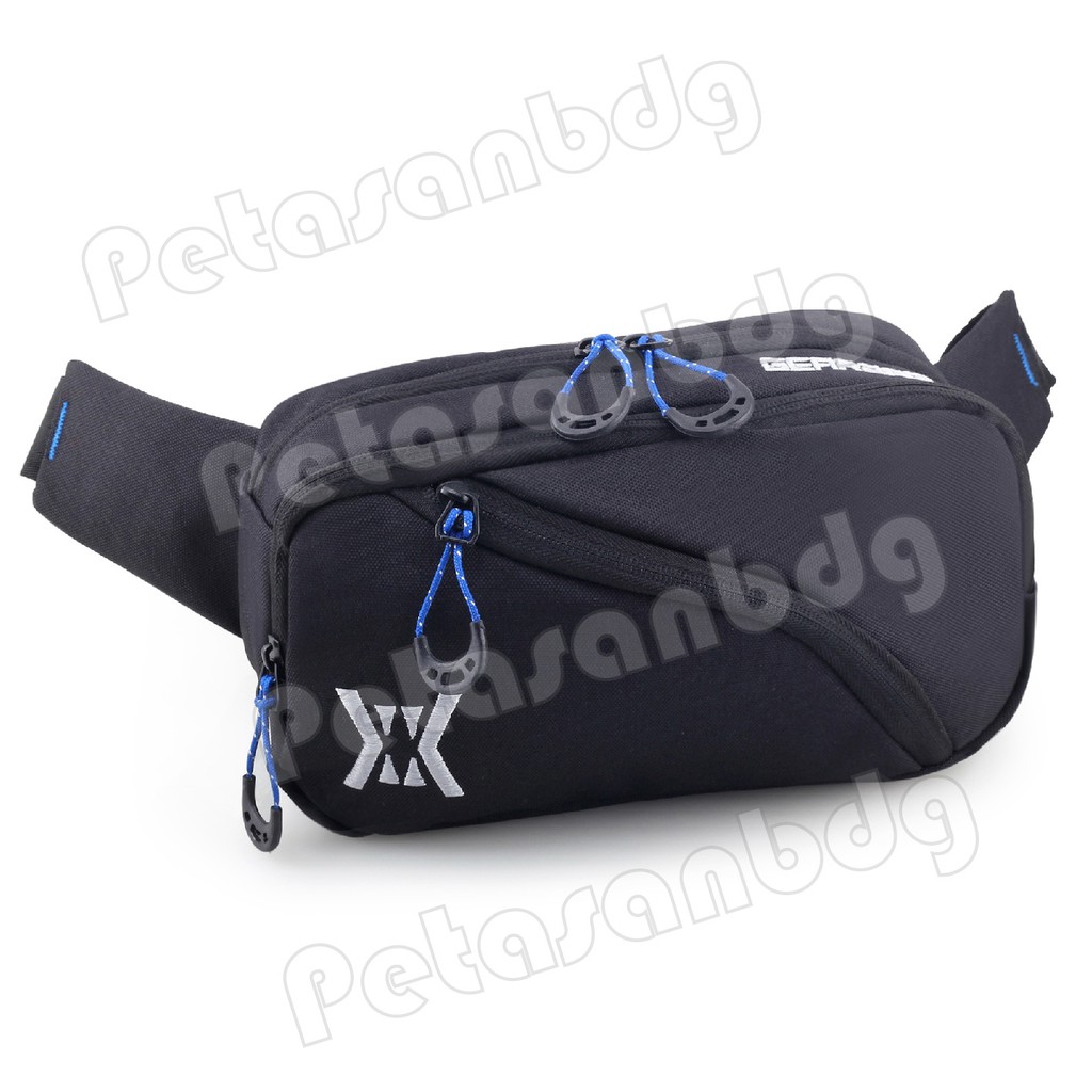 PTS -Gear Bag X - Waistbag WITH EARPHONE HOLE -13084 BB - Tas Selempang Pria Tas Pinggang Groovy