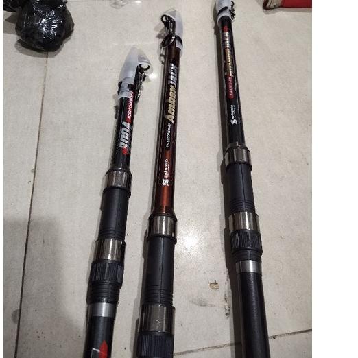 joran pancing sabpolo amber jack pabrikan tiger shark 270 300 360 390 420 antena surf pantai pasiran
