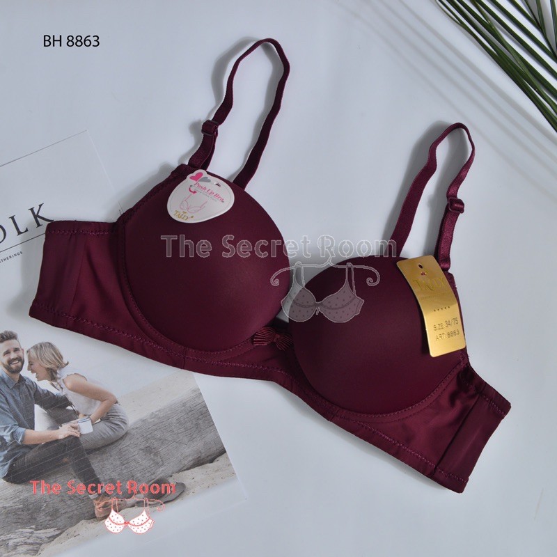 TALLY BRA BH PUSH UP 8863 | BUSA TEBAL I TANPA KAWAT | CUP B | SIZE 34 - 38